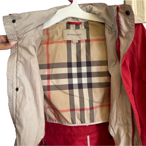 Kids Burberry trench jacket - Picture 5 of 8